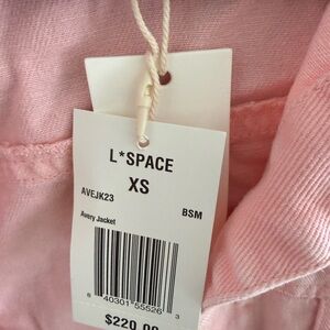 L*Space Pink Jean Jacket